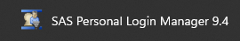 SAS Personal Login Manager click