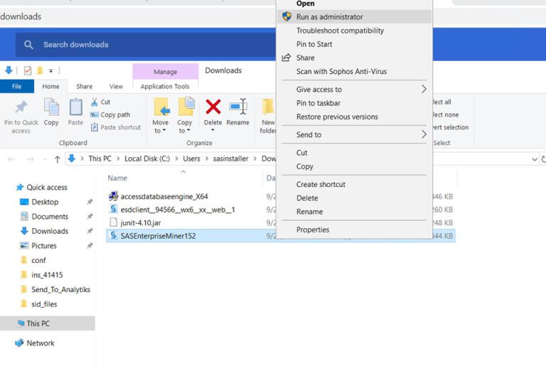 How to install & configure Enterprise Miner 15.2 Analytiks